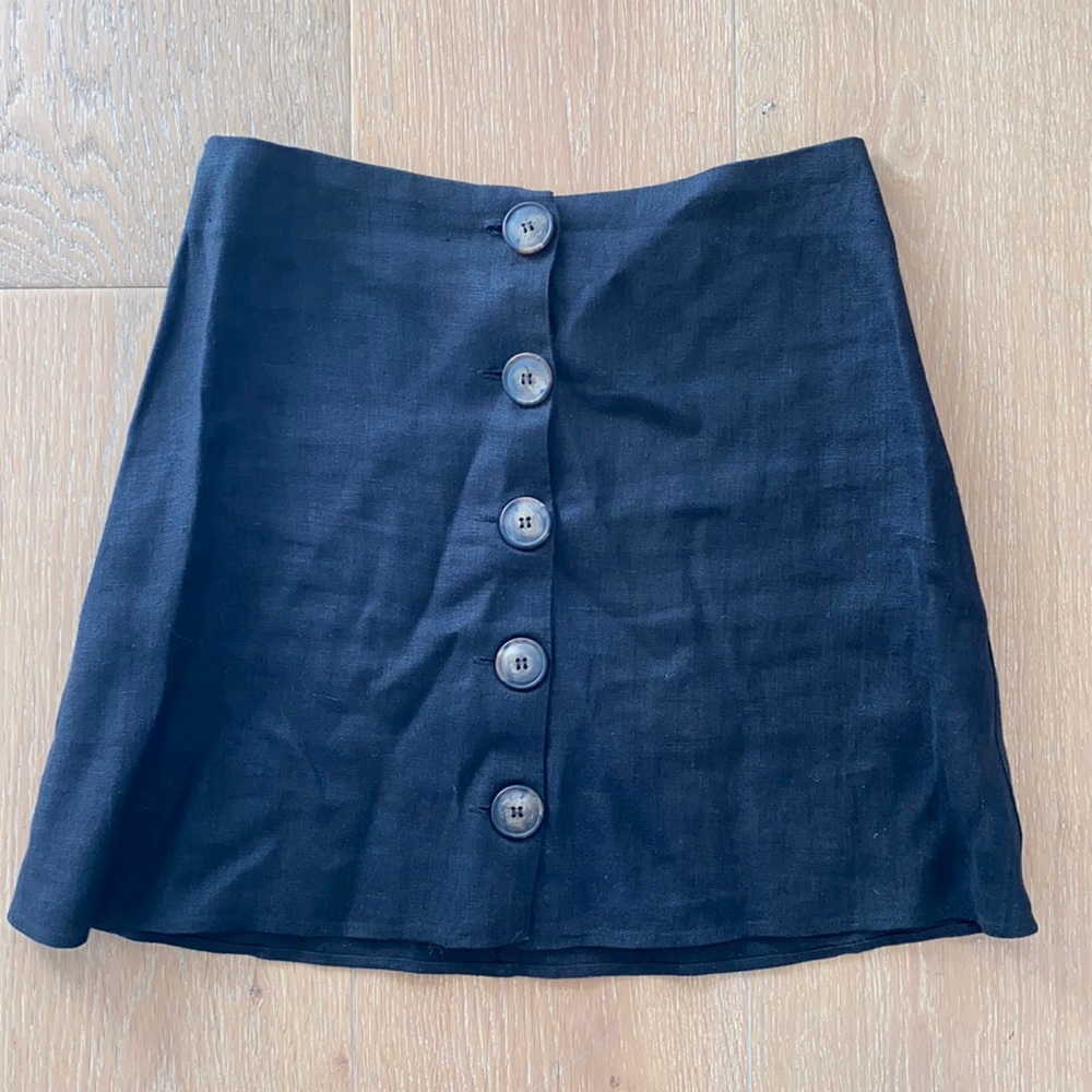 Reformation Linen Skirt